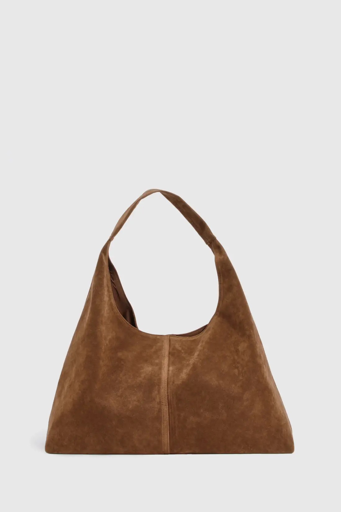 Chocolate Faux Suede Tote Bag | Boohoo | Boohoo.com (UK & IE)