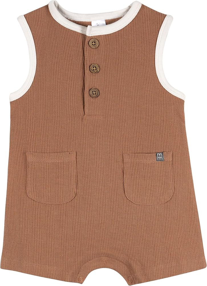 MODERNMOMENTS Baby Boys' Sleeveless Romper | Amazon (US)