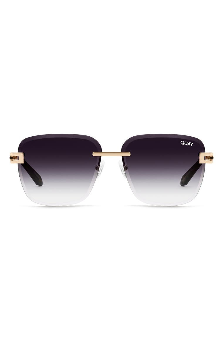 x Saweetie No Cap 52mm Polarized Square Sunglasses | Nordstrom