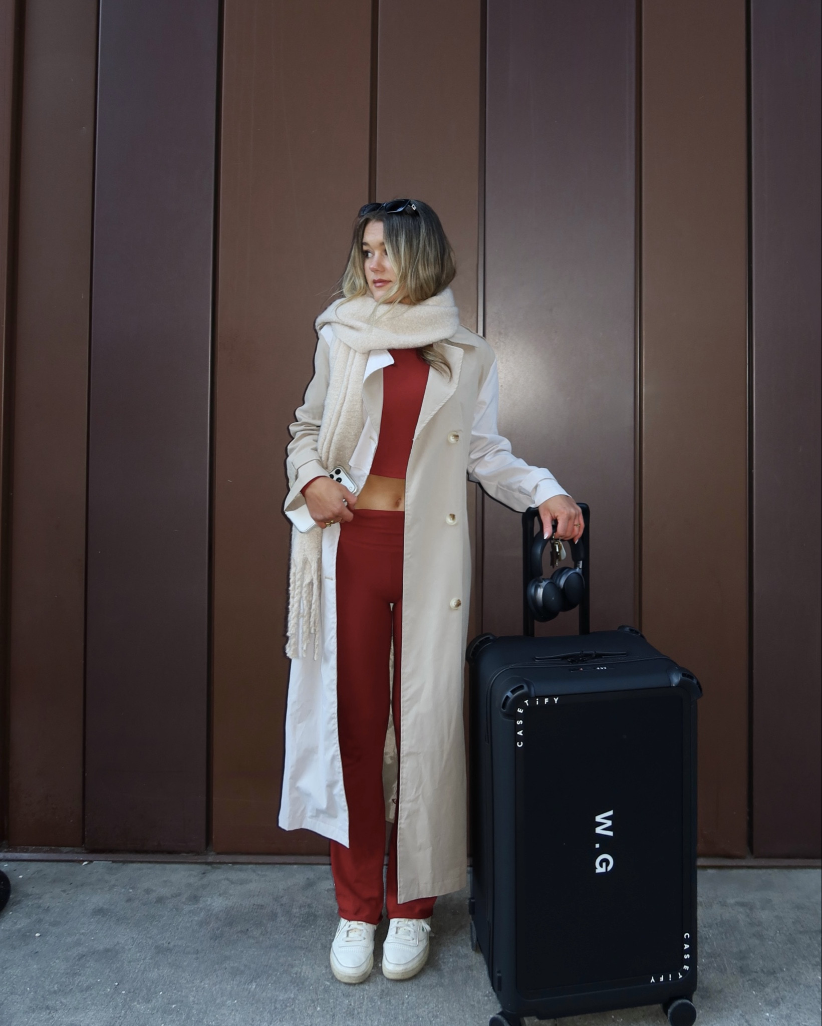 travel outfit inspo 🛩️ trench coat is old boohoo! Linked similar ones 🫶🏼

#LTKTravel