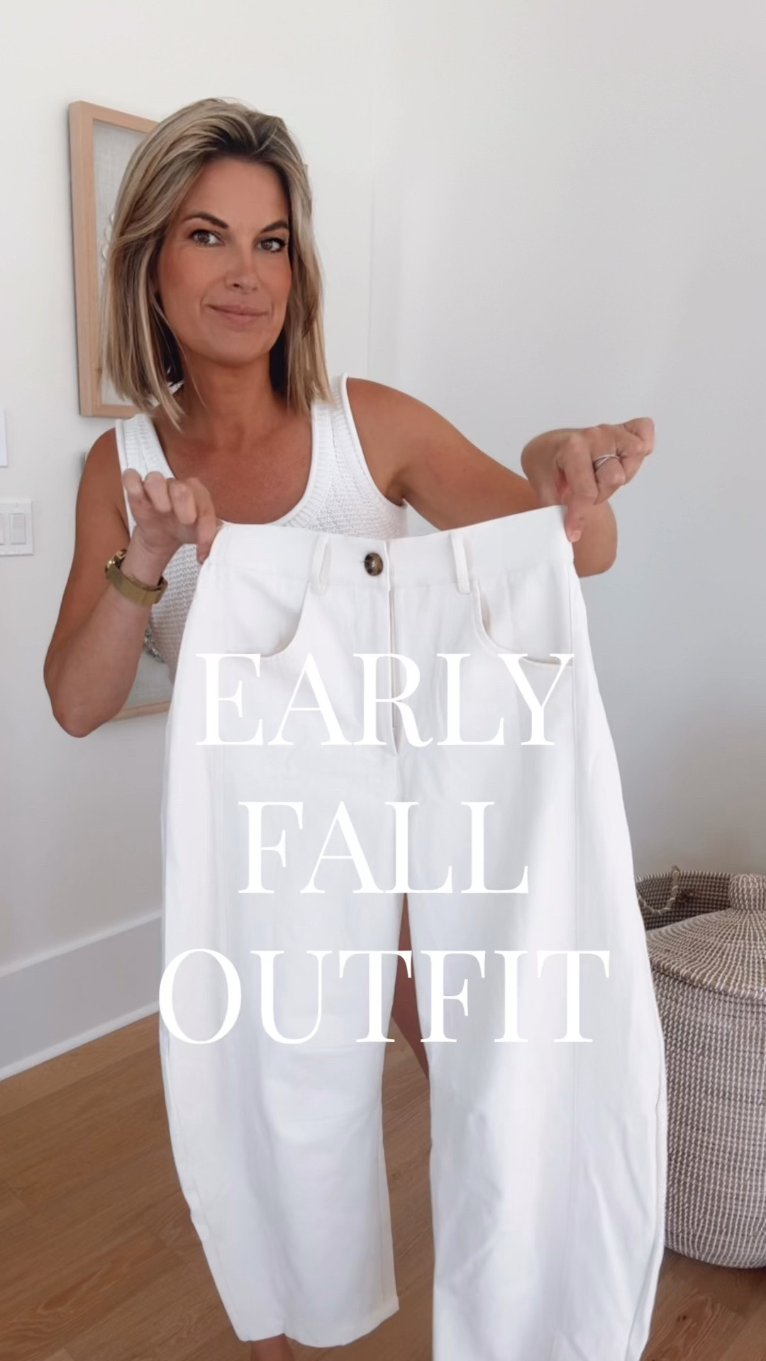 Fall outfit. I am 5’11” wearing small in all pieces. Lip color is “toasted”. Shoes true to size.

#LTKOver40 #LTKTall #LTKgrwm