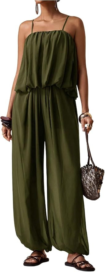 SOLY HUX Women's 2 Piece Summer Vacation Outfits Casual Matching Set | Amazon (US)