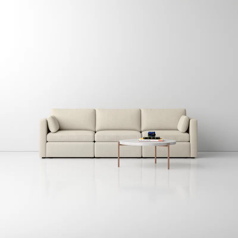 Datura 3- Piece 112.6" Upholstered Sofa | Wayfair North America