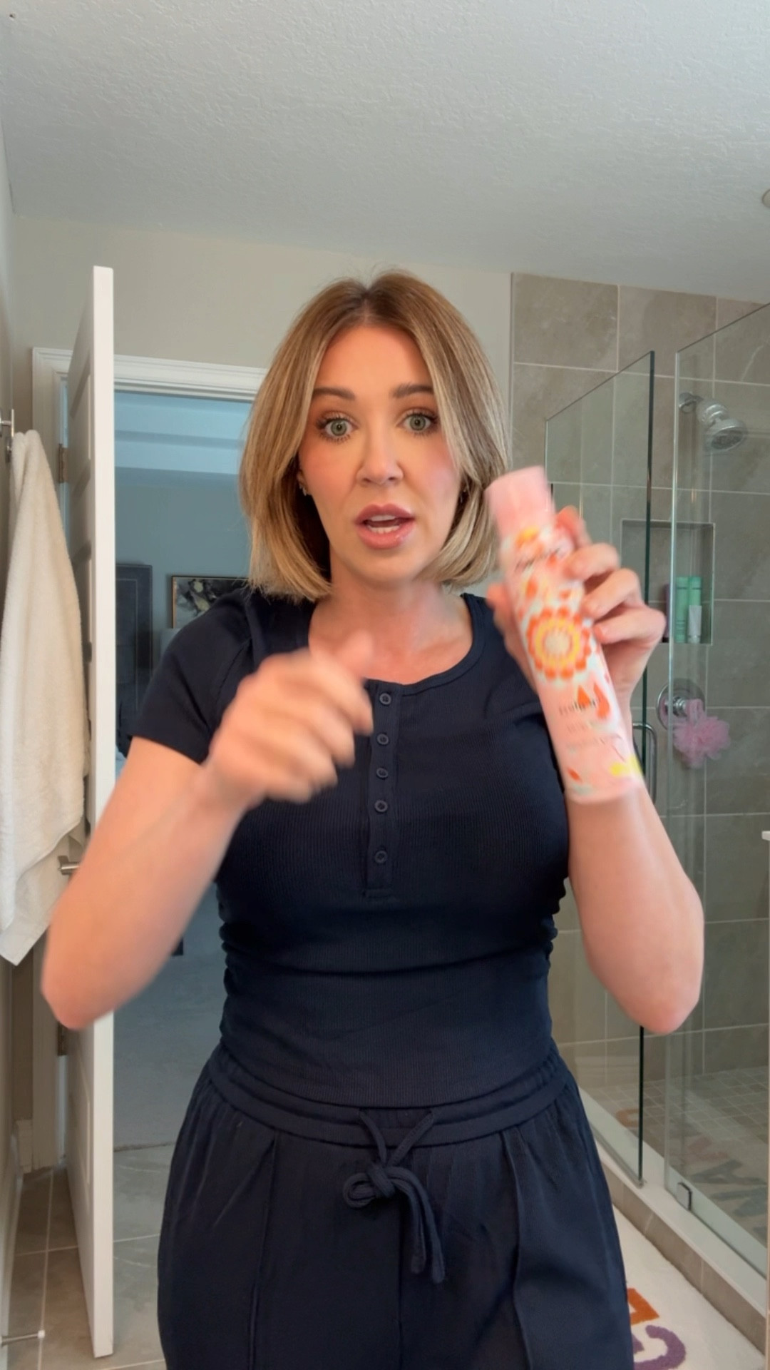 After blow drying my hair I apply a lightweight oil, some times a shine spray, then texture spray 
@sephora #sephorapartner 

#LTKBeauty