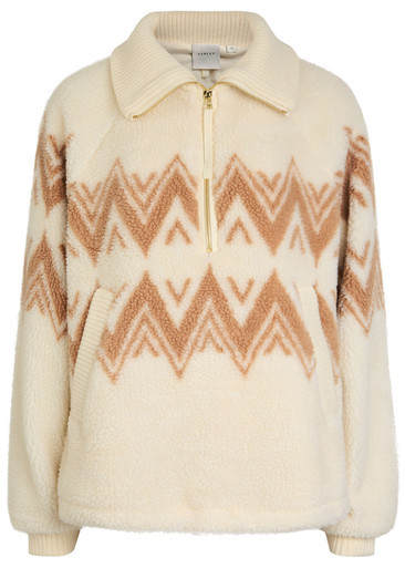 Hendrik Fair Isle fleece sweatshirt | Harvey Nichols
