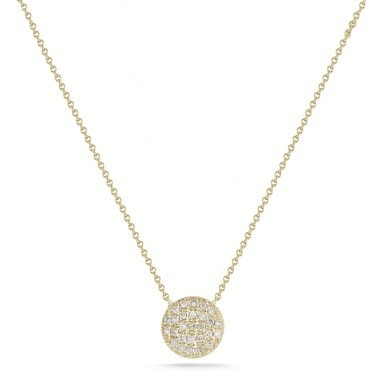 Lauren Joy Medium Disc Necklace | Dana Rebecca Designs