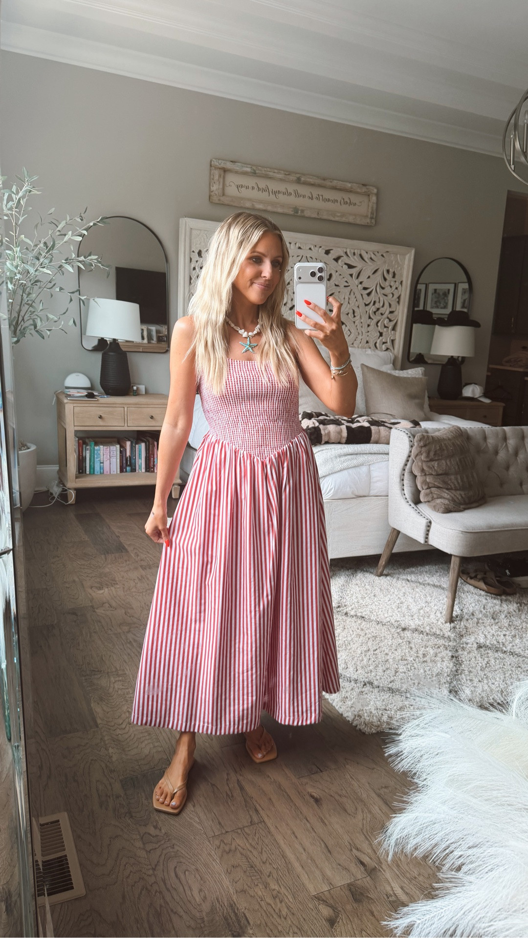 Happy almost 4th! Wearing a small in the dress! Not available in this print but still in stock in 3 other prints!

#LTKdayinmylife #LTKgrwm #LTKootd