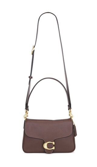 Coach Smooth Calf Leather Soft Tabby in Brown. | Revolve Clothing (Global)