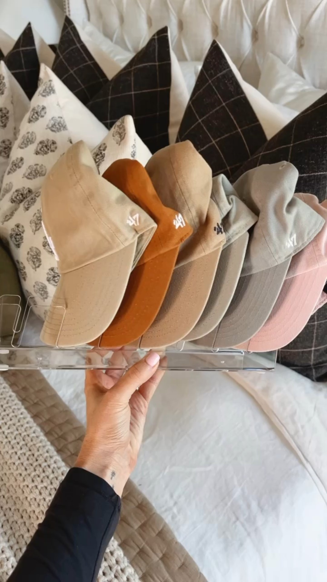 These make gifts for the hat lover in your life! Eric and I both have them in our closets - game changer bc now we can slide them out and see everything 

#LTKHoliday #LTKGiftGuide #LTKHome