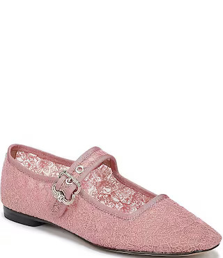 Michaela Whimsy Mesh Mary Jane Flats | Dillard's