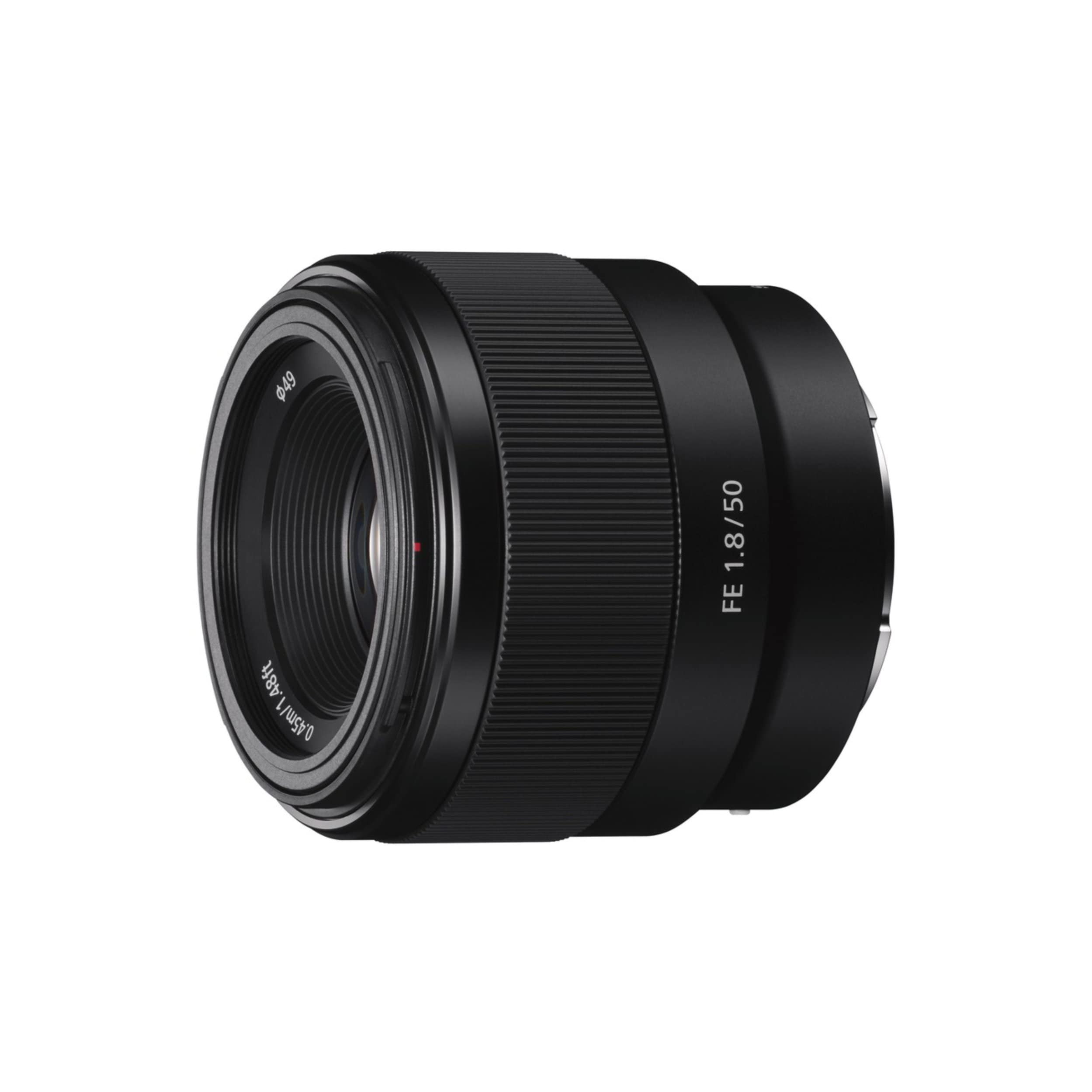 Sony SEL-50F18F Standard Objektiv (Festbrennweite, 50 mm, F1.8, Vollformat, geeignet für A7, A60... | Amazon (DE)