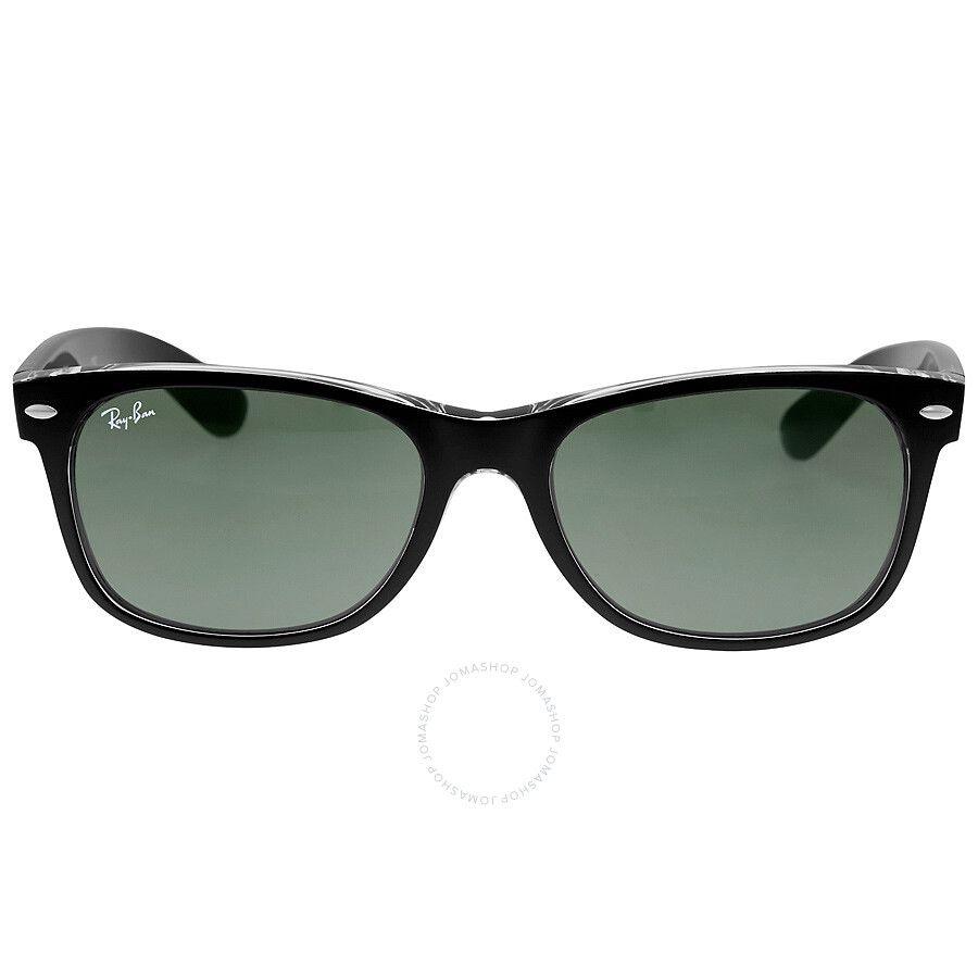 Ray Ban New Wayfarer Green Classic G-15 Sunglasses RB2132 6052 55 | Jomashop.com & JomaDeals.com