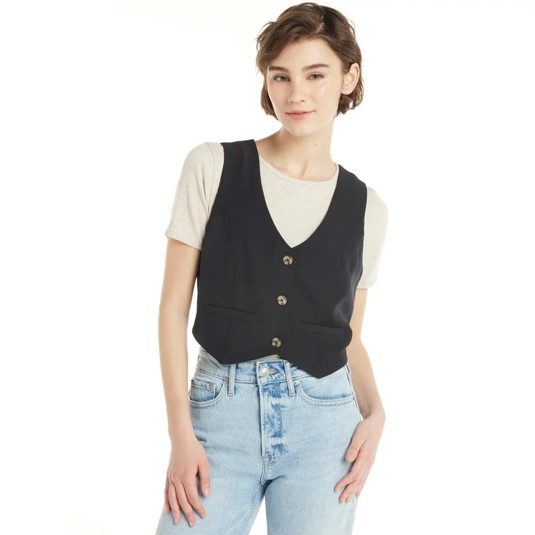 Madden NYC Women's Suiting Vest, Sizes XS-XXXL | Walmart (US)