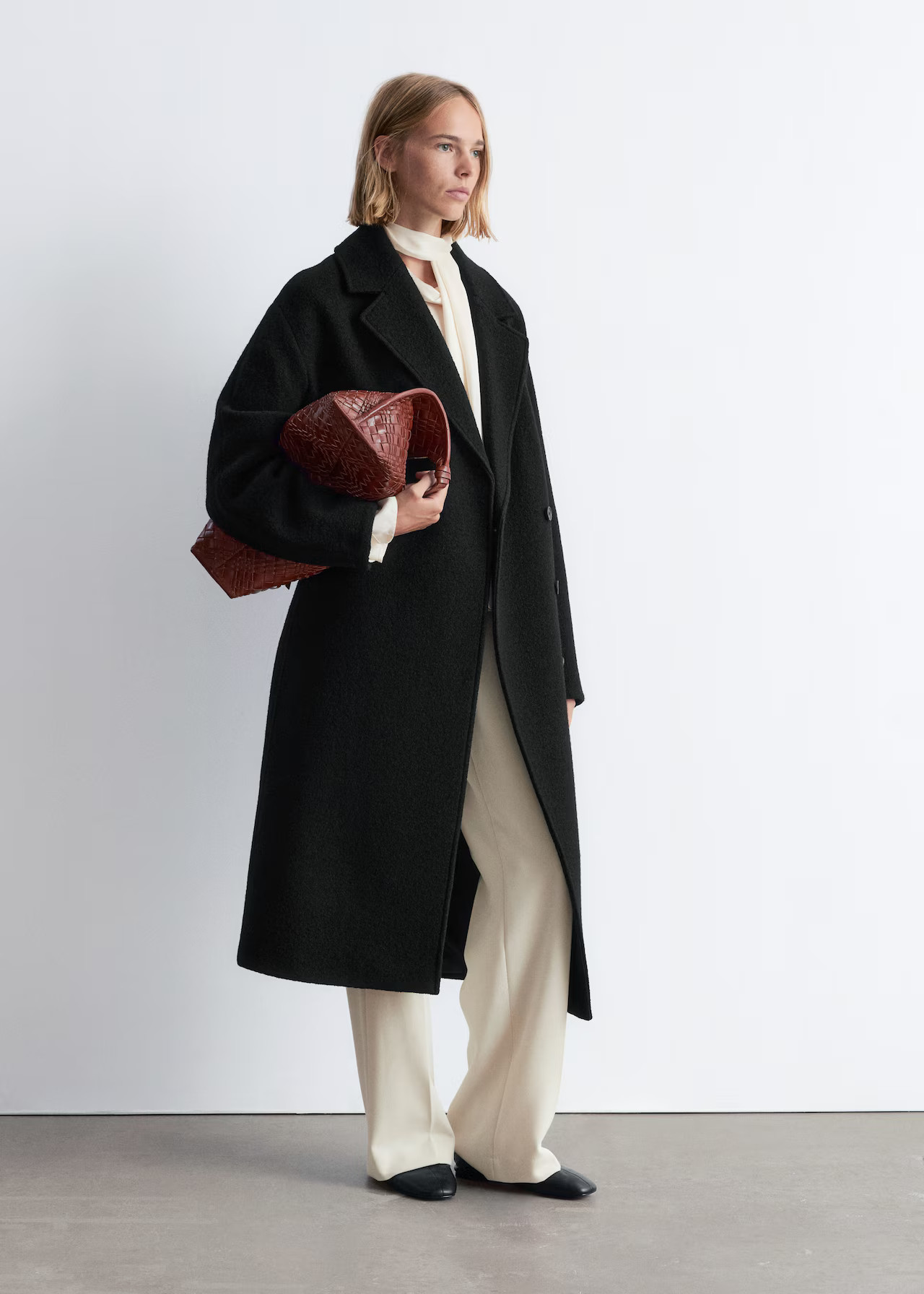 Voluminous Belted Wool Coat | & Other Stories - US