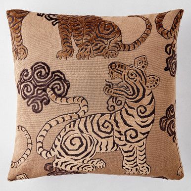 Bengali Pillow Cover 22" - Caramel | Z Gallerie