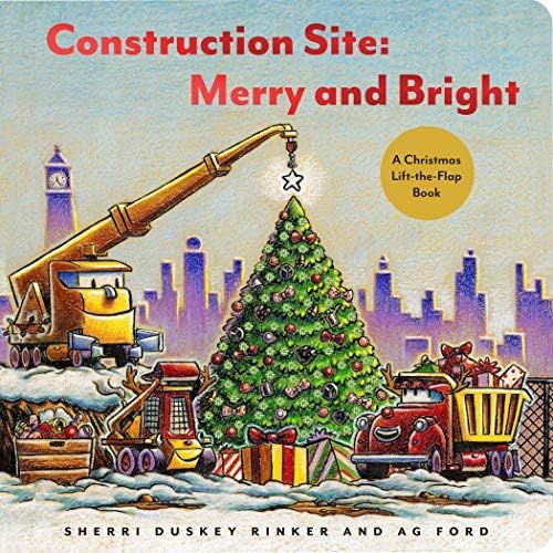 Construction Site: Merry and Bright: A Christmas Lift-the-Flap Book (Goodnight, Goodnight Constru... | Amazon (US)