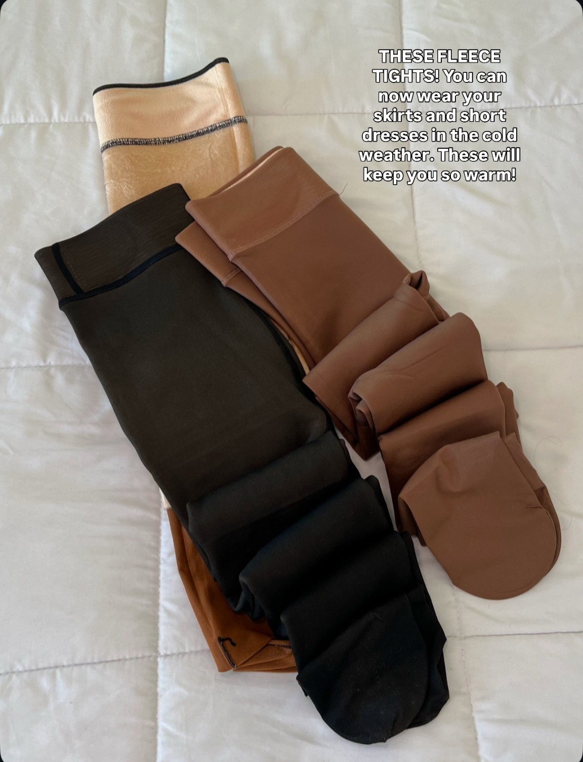 Fleece tights for the holidays and winter! 

#LTKSeasonal #LTKHoliday #LTKFindsUnder50