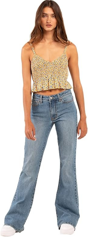 Rsq Low Rise Flare Jeans | Amazon (US)
