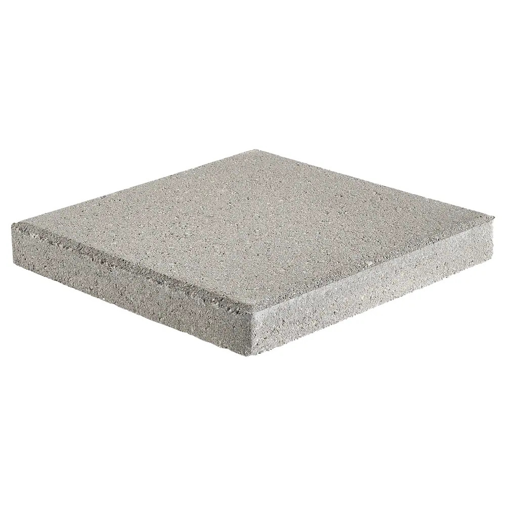 Pavestone 12-in L x 12-in W x 2-in H Square Gray Concrete Patio stone Large | 71200 | Lowe's