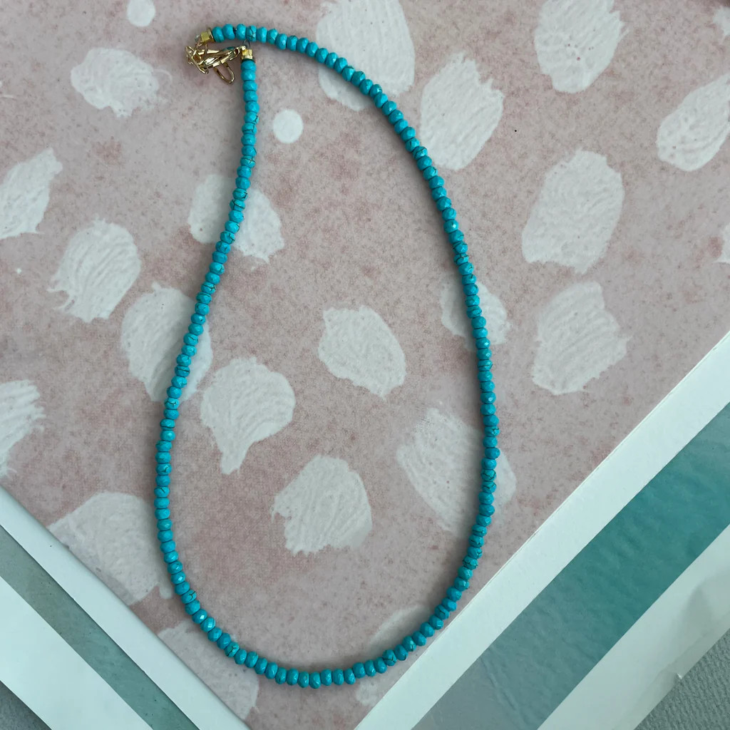 Tiny Bits Turquoise Necklace | Erin McDermott Jewelry
