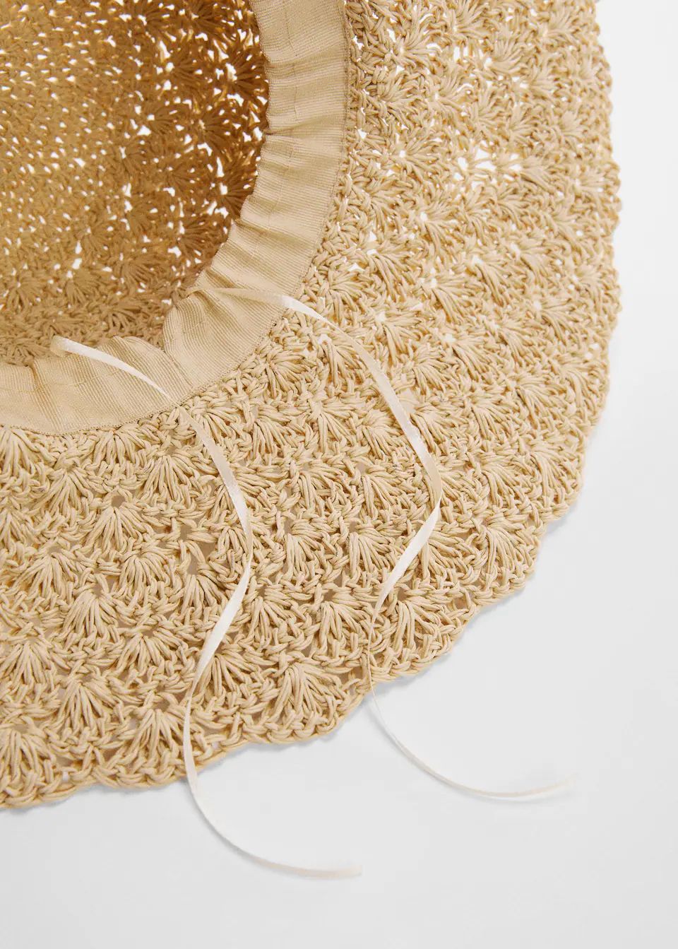 Natural fiber hat | MANGO (US)