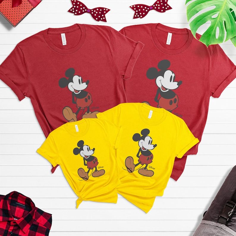Disney Classic Mickey Mouse Pose Shirt, Mickey Shirt, Disneyland Holiday Vacation Shirt, Disney R... | Etsy (US)