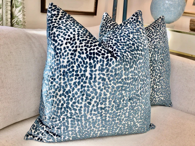 Raised Velvet jelly Bellies in Sapphire - Etsy | Etsy (US)