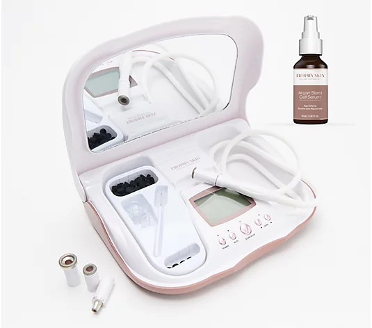MicrodermMD Microderm- abrasion System w/ Body Tip, Filters & Serum | QVC