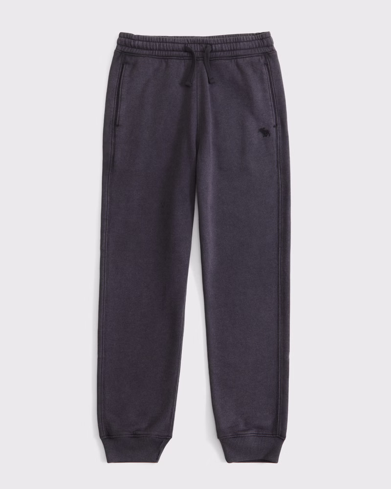 boys essential icon joggers | boys bottoms | Abercrombie.com | Abercrombie & Fitch (US)