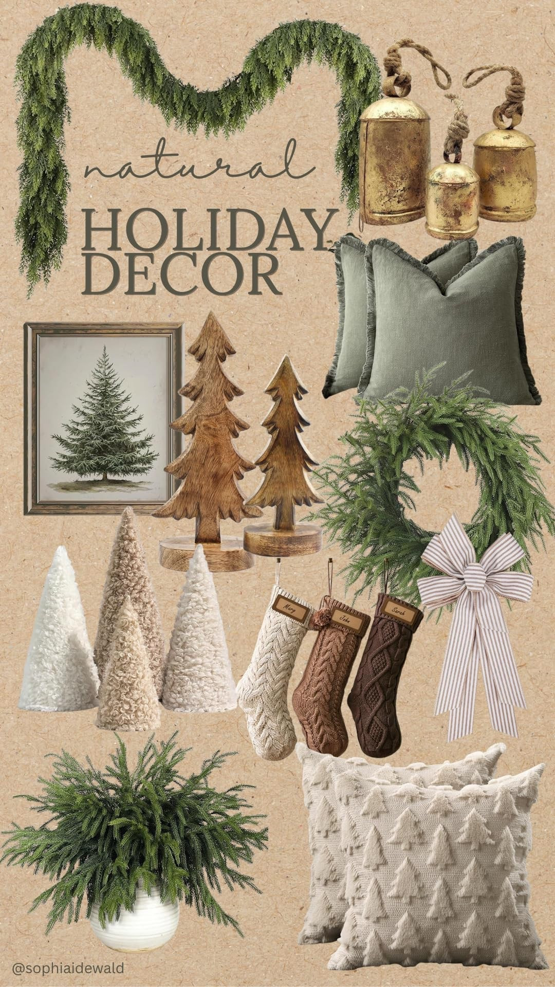 Natural holiday decor // neutral holiday decor // neutral Christmas decor 

#LTKHoliday #LTKSeasonal #LTKHome