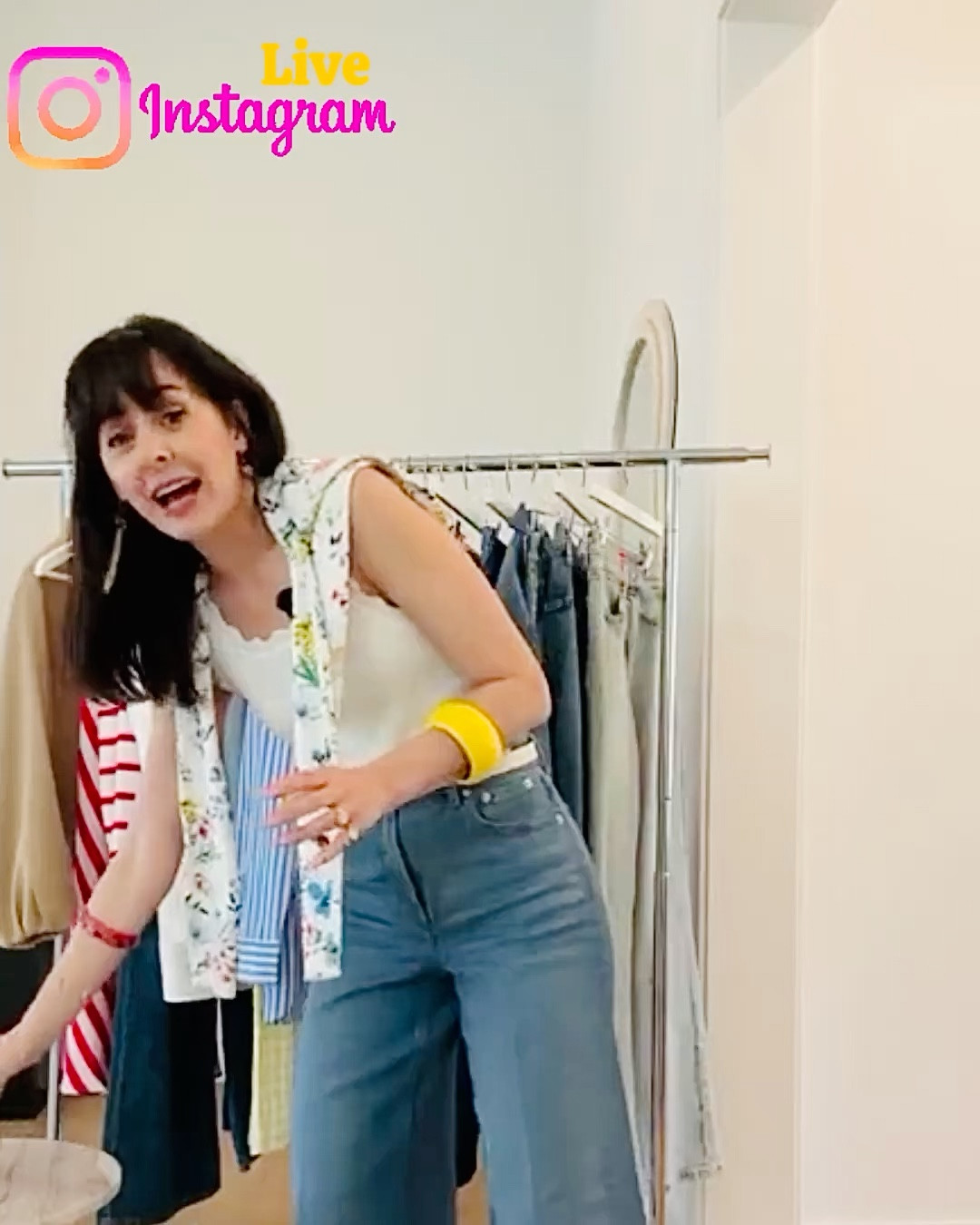 It’s true we wear 20% of our clothes 80% of the time. This is what I’m loving lately. Two new capsule wardrobes with my signature high-low mix of brands and these jeans 

Promo codes 
Closet_15 @Alice + Olivia 
JENNIFERXSPANX @Spanx 
15JEN @Pistola Denim 