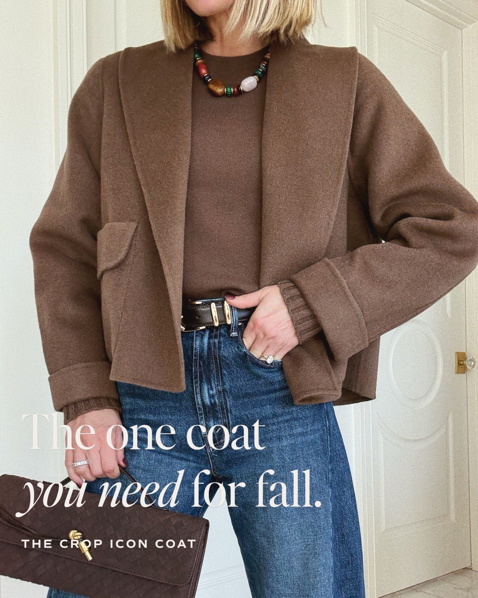 Best selling icon coat. I'm wearing size smalll