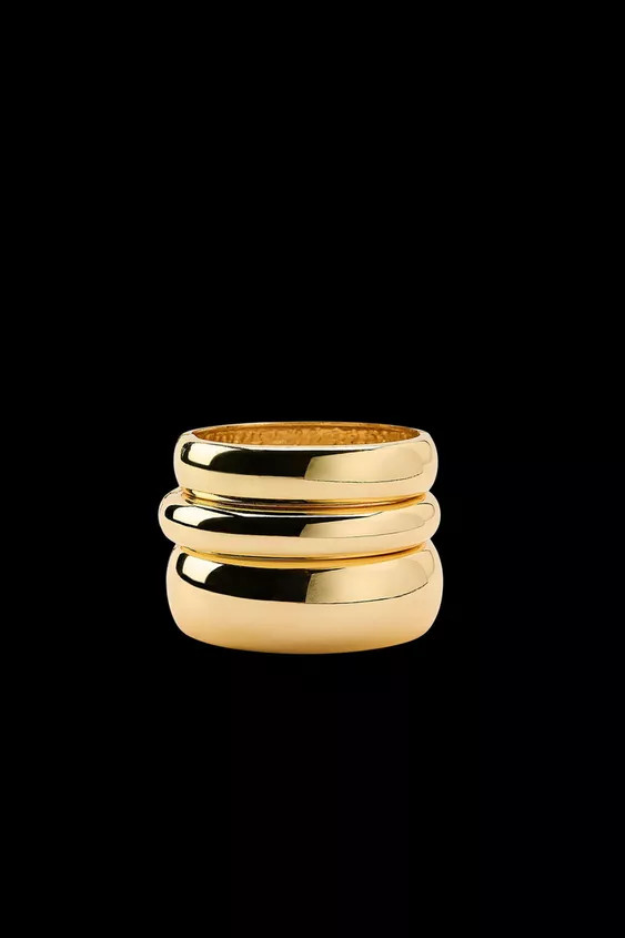 3-PACK OF RIGID METAL BRACELETS | Zara US