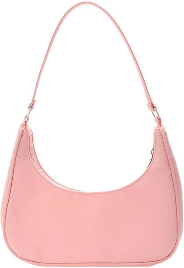 Shoulder Crescent Bag with Zipper Small Handbag for Women, Ladies' Shoulder Bag Fashionable Dumpl... | Amazon (US)