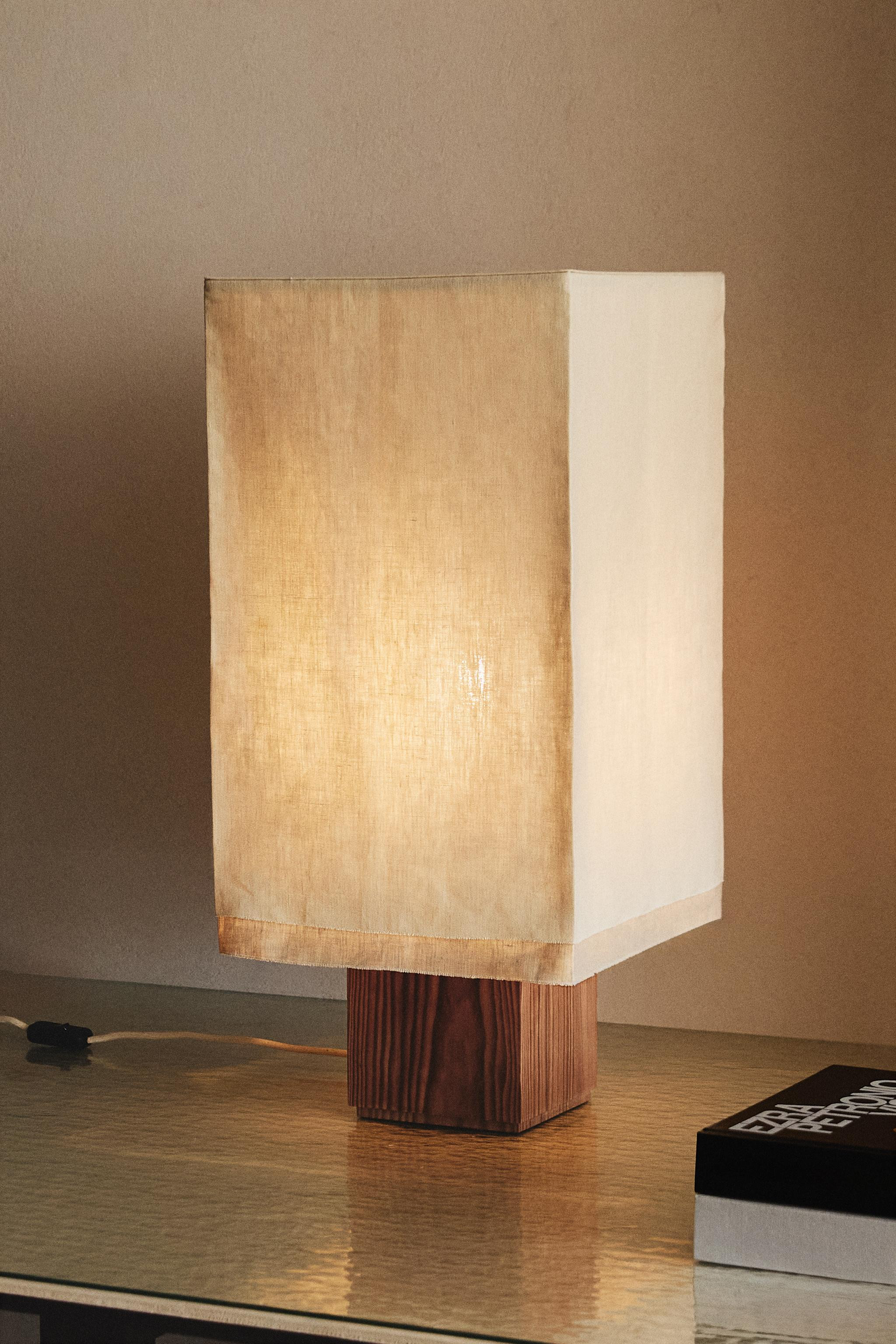 LINEN TABLE LAMP | Zara UK