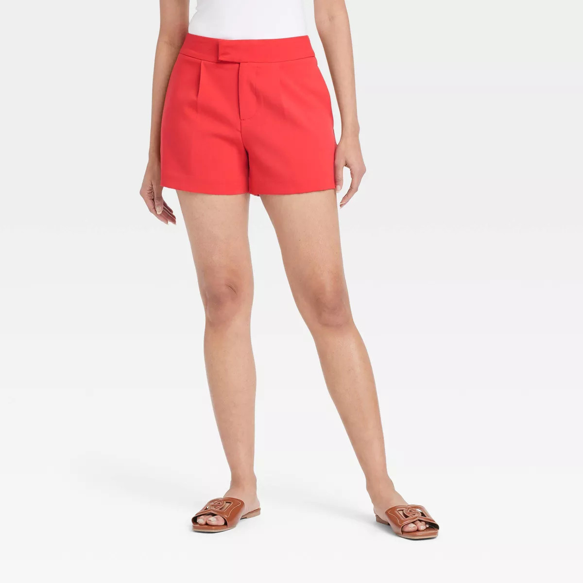 Women's High-Rise Tailored Shorts - A New Day™ | Target