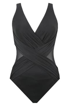 Illusionist Crossover One-Piece Swimsuit | Nordstrom