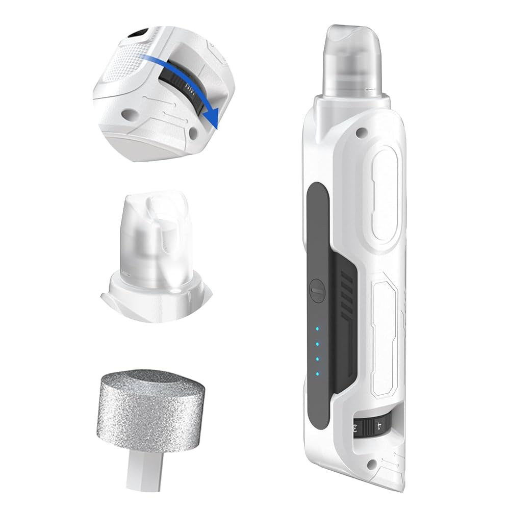 PAPIFEED 6-Speed Dog Nail Grinder Quiet, Silent Groom Pro with 2 LED Lights & Dust-Proof Cover, N... | Amazon (US)