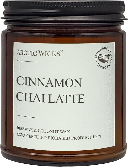 Scented Coconut Beeswax Candles | Coconut Beeswax Non Toxic Candle 9oz Amber | Farmhouse Candles ... | Amazon (US)