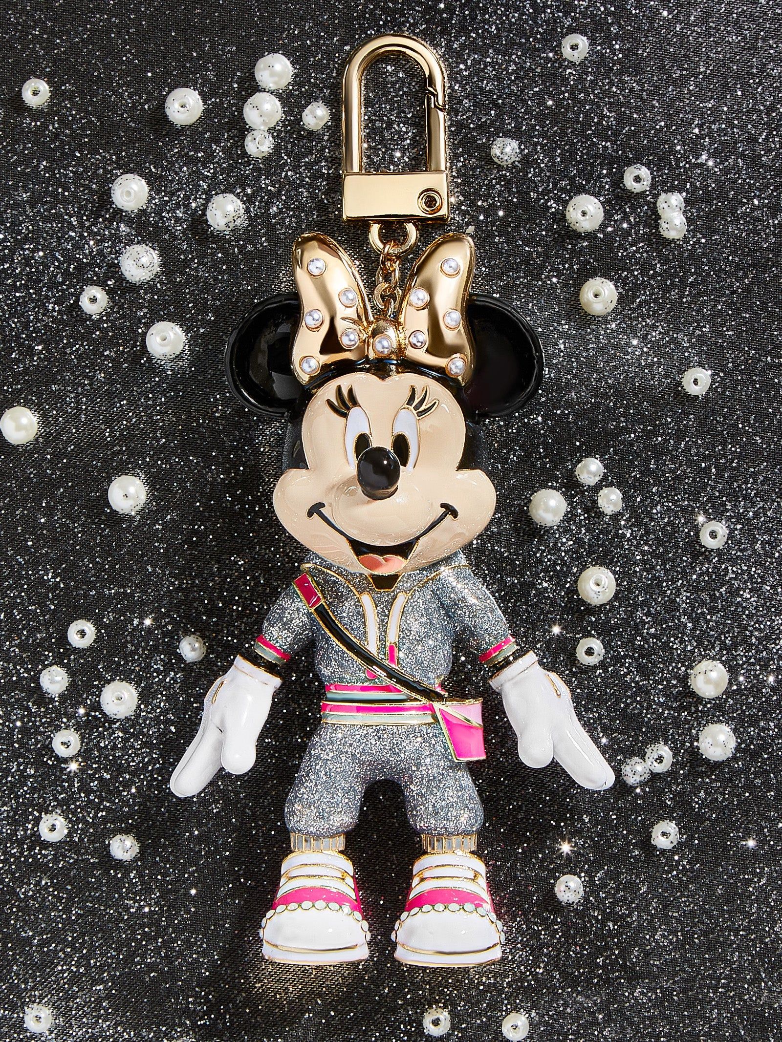 Minnie Mouse Disney Bag Charm - Athleisure | BaubleBar (US)