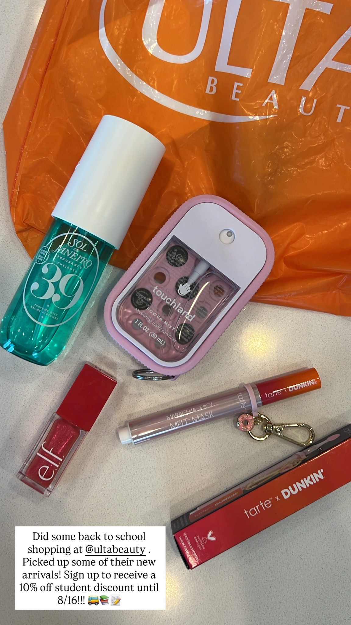My favorite @ultabeauty new arrivals! Sign up to receive a 10% off student discount now until 8/16 ✏️📓🚌 #LTKbeauty #LTKfindsunder50 #LTKsalealert #ultabeauty #ulta #ad

