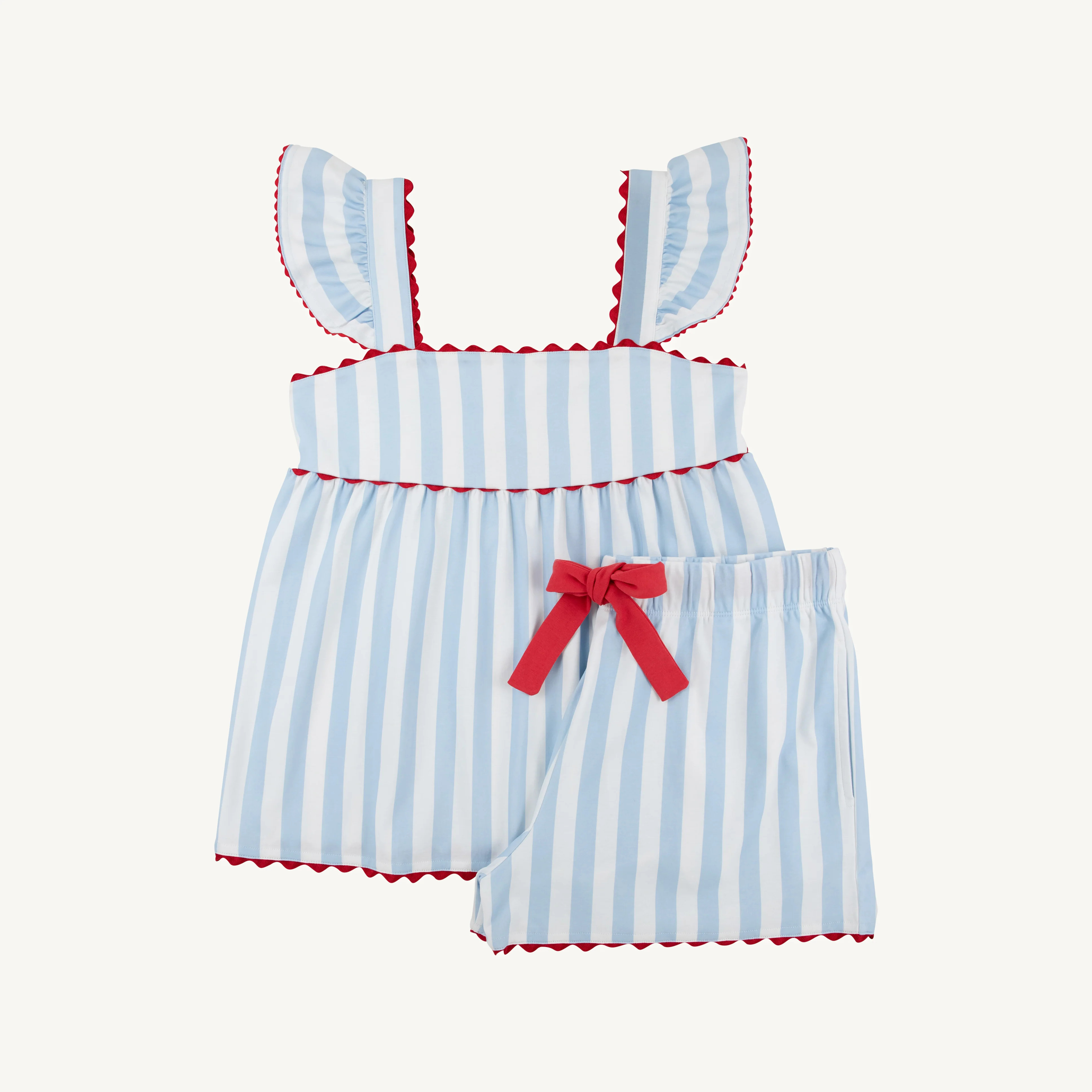 Rest & Rise Set - Caicos Cabana Stripe (Beale Street Blue) with Richmo | The Beaufort Bonnet Company