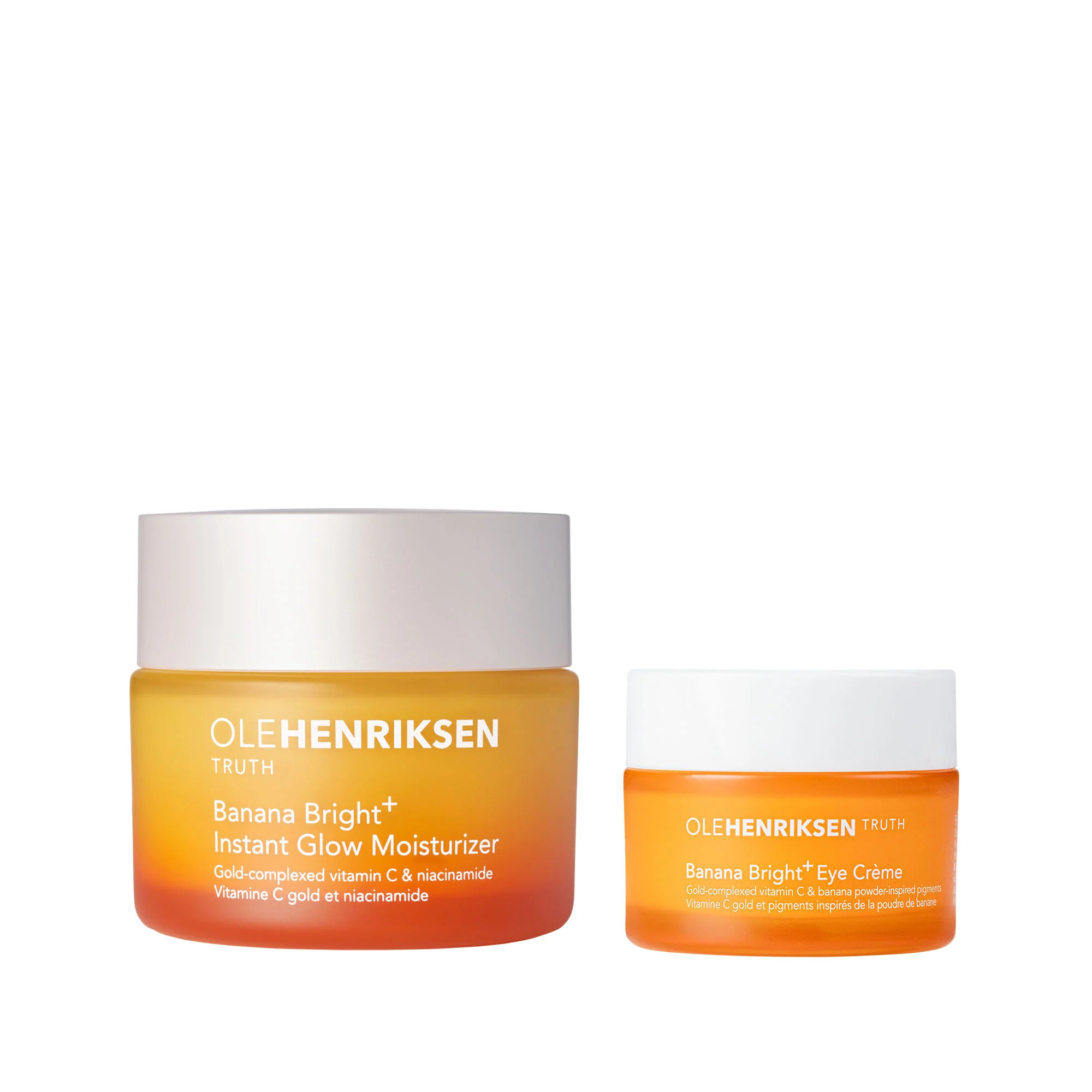 Banana Bright+ Bundle Instant Glow Moisturizer & Eye Crème | Ole Henriksen