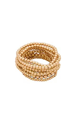 8 Other Reasons Beaded Bracelet in Gold from Revolve.com | Revolve Clothing (Global)