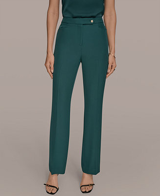 Women's Straight-Leg Pants, Regular & Petites | Macy's