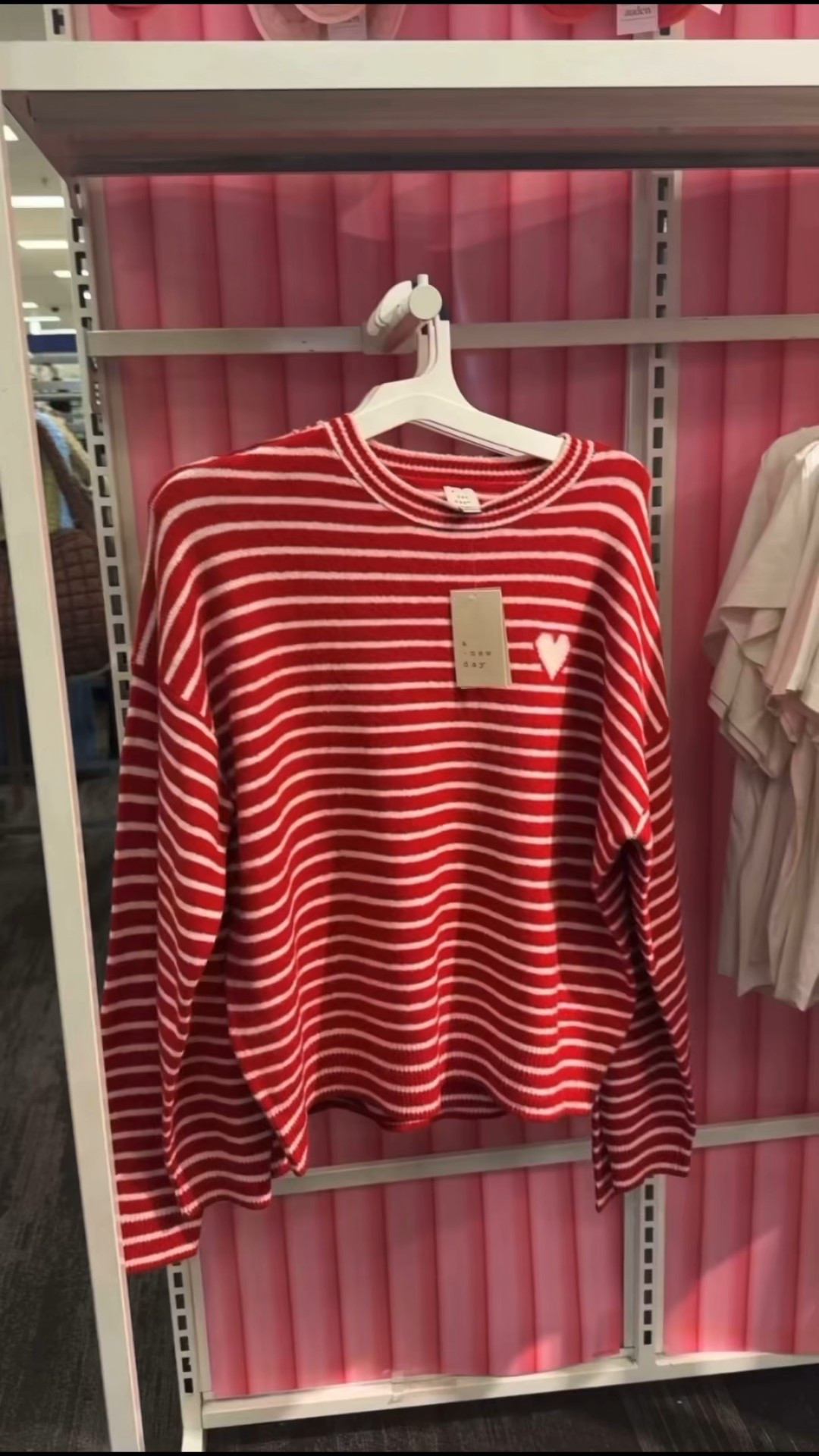Red striped sweater 

#LTKMidsize #LTKPetite #LTKPlusSize