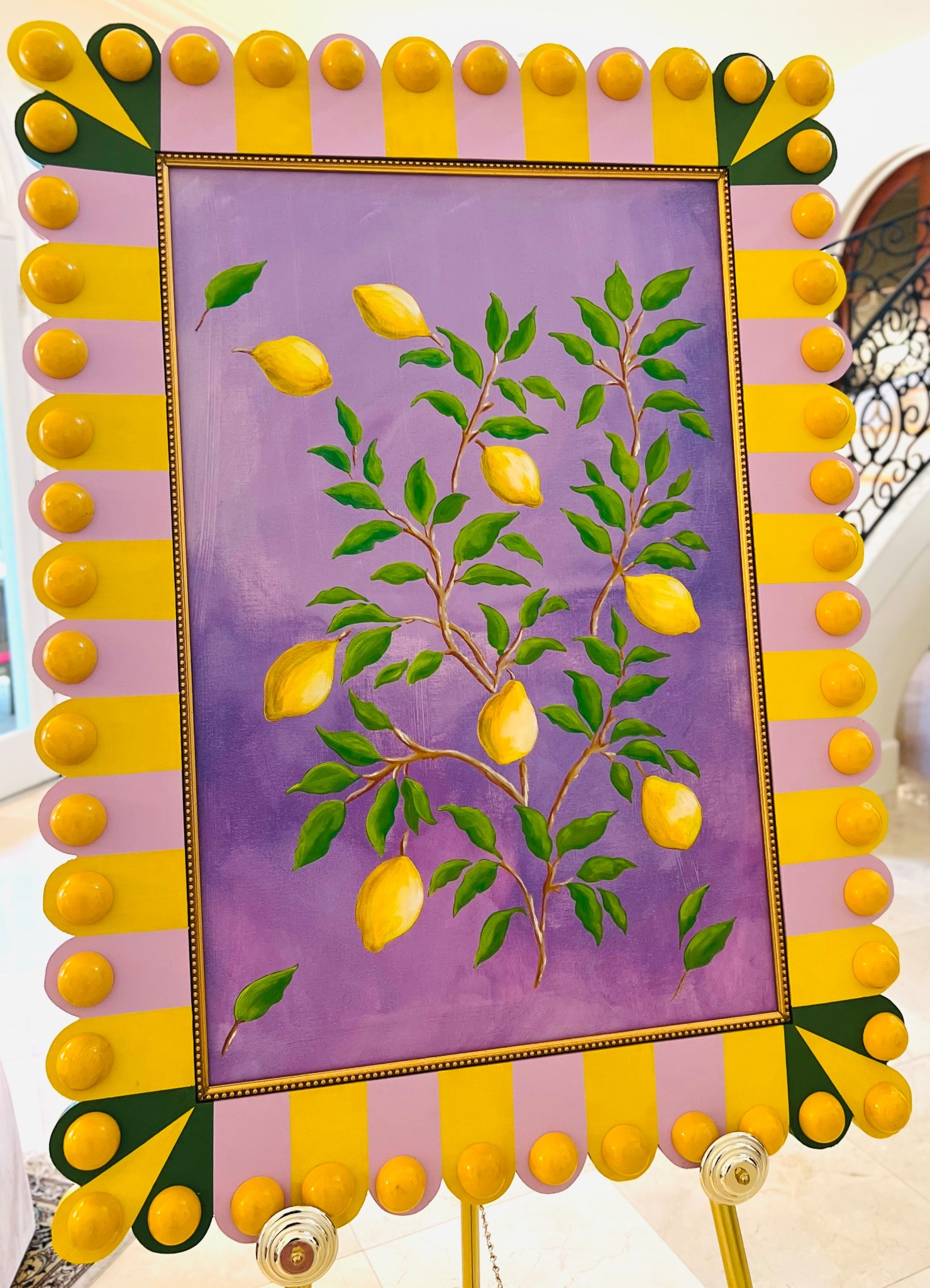 Fresh Squeezed
Acrylic on canvas 
Custom made wood frame 
Made in USA

#LTKWatchNow #LTKStyleTip #LTKHome