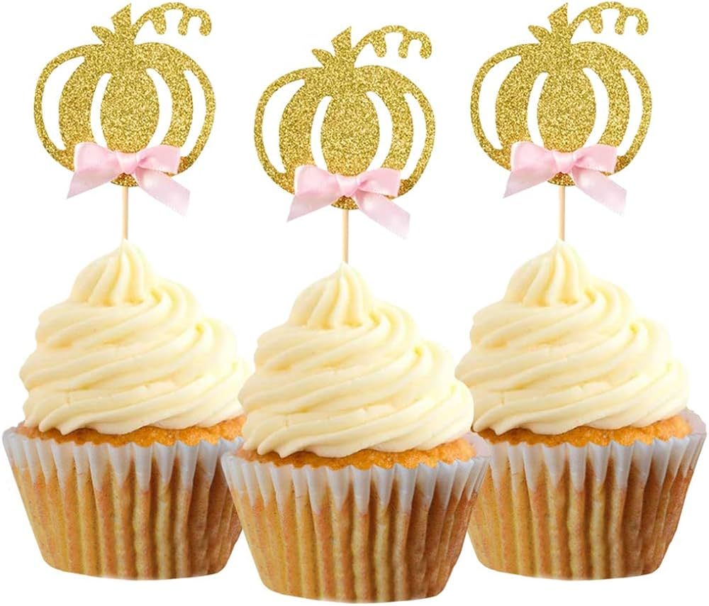 Pumpkin Cupcake Topper Fall Theme Cake Decoration for Pumpkin Themed Baby Shower Party Supplies, ... | Amazon (US)