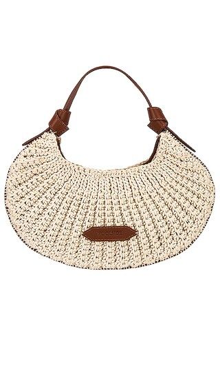 Small Knit Bag in Natural | Revolve Clothing (Global)