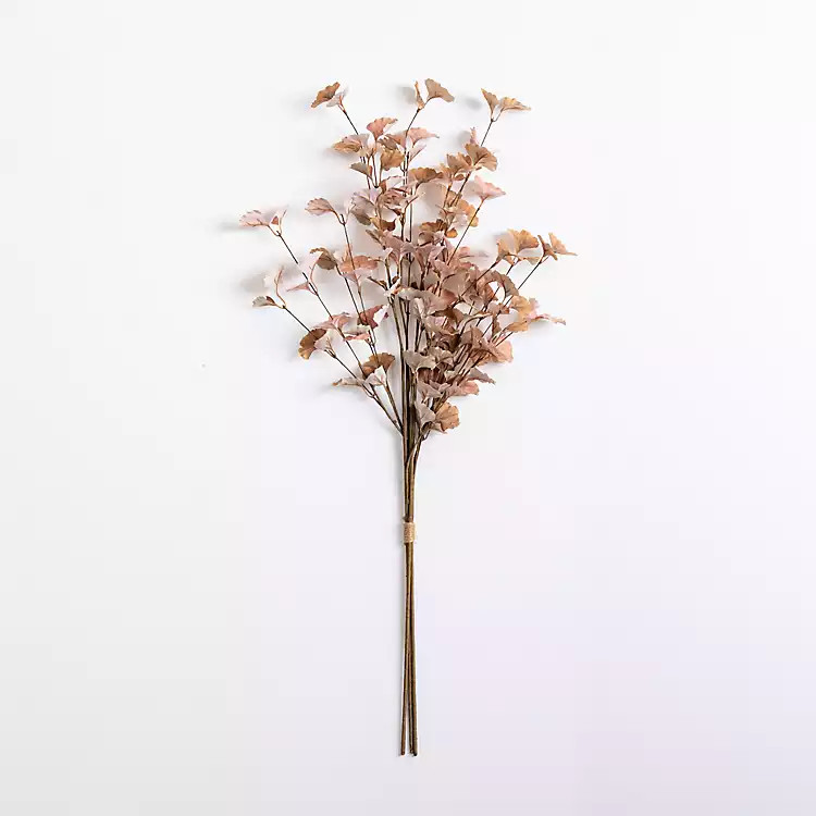Neutral Harvest Ginko Leaf Stem | Kirkland's Home